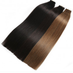 Invisible Tape-In Real Hair Extensions